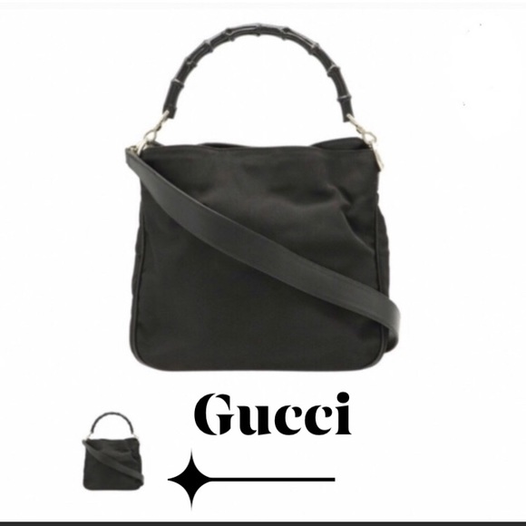 Gucci Handbags - Gucci 1990sVintage bamboo handle with strap